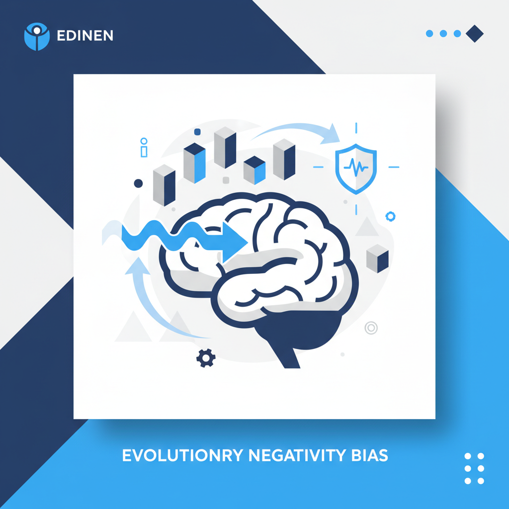 Evolutionary negativity bias in information processing